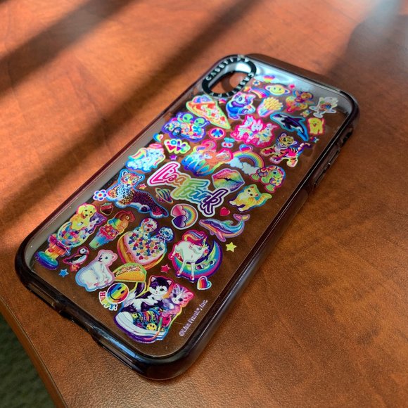 Casetify Lisa Frank Limited Edition iPhone X case